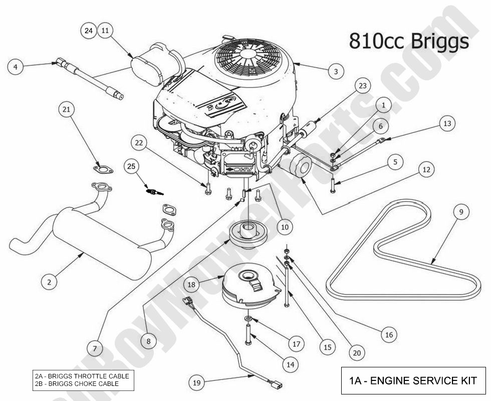 2014 Stand-On - Engine - Briggs 810